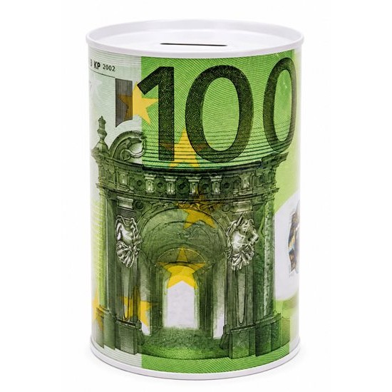 Касичка EURO Ф8.5см х Н12.5см №CK-032